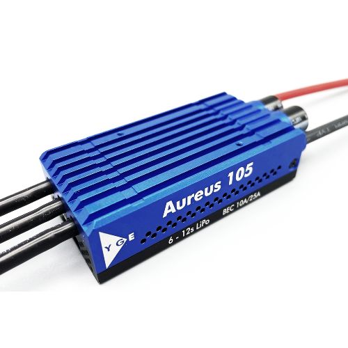 YGE Aureus 105 Brushless ESC 105A with Telemetry 6-12S 