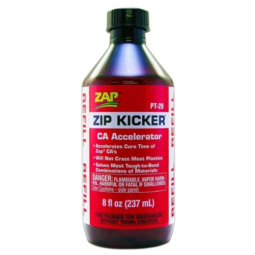 RECHARGE ZIP KICKER - Drying accelerator for cyanoacrylate adhesives 237ml