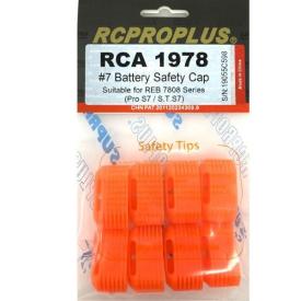 RCPROPLUS Battery Safety Cap Pro S7 set of 8pcs