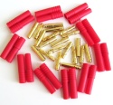 Gold connector 4mm Mega pack (20 pcs)