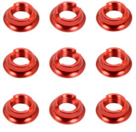 TX Switch Cap V2 RED (Flat Bottom, Futaba TX / FrSky X9D)