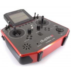 JETI handheld transmitter DS-16 II Carbon Line Red Multimode