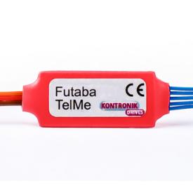 Kontronic TelMe module interface for FUTABA RX Telemetry