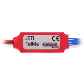 Kontronic TelMe module interface for JETI RX Telemetry