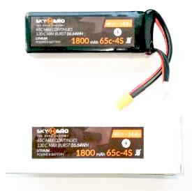 Sky Hero By Gens ace Competition Racing Lipo pack 4s 1800mah 65c