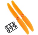 Direct Drive PUSHER Prop 5x3, Orange (CCW)