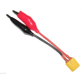 XT60 male to Mini Alligator clips
