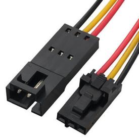 Antivibration connector Set ,3 pin Locking type, perfect for Servos and electronics, DIY