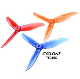 DAL T5045C Cyclone 4 Pcs Tri Blade High-end Propellers by Dalprop