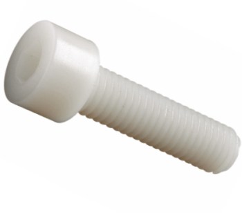 HEXAGON SOCKET HEAD CAP SCREW - NYLON m3x25 (Set of 10 Screws)