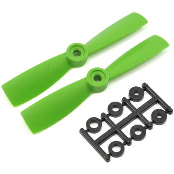 HQProp 4X4 Bullnose Carbon Composite Propellers 2pcs Green (CCW)