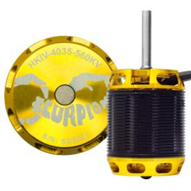 Scorpion 700 Class Heli HKIV-4035-560KV Brushless Motor