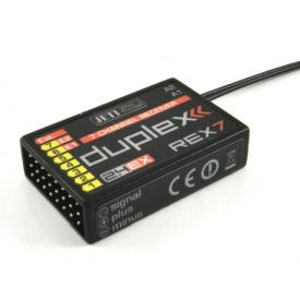 JETI Receiver Duplex 2.4EX Rex7 40cm antenna