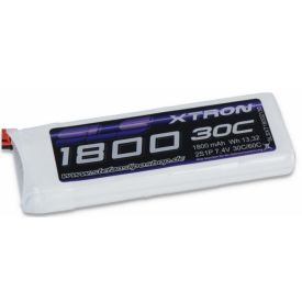 SLS XTRON Lipo pack 1800mAh 2S1P 7,4V 30C/60C