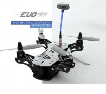 Mini Evo 155mm FPV racer frame - 4inch prop - FlyXcopter