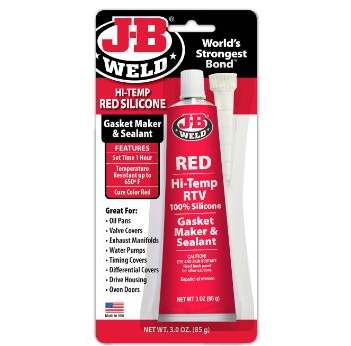 J-B Weld Hi-Temp Red Silicone Sealant