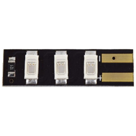 FPV led light board 3 LEDs (White/Red/Blue)