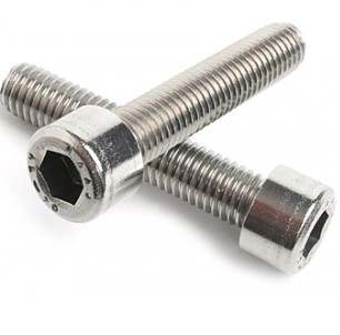 Hex Cap Screw M2.5x16 DIN 912, A2 stainless steel (10pcs)