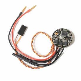 Round ESC 2-4S 12A (w/RED Light)