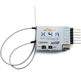 FrSky X4R 4ch 2.4Ghz ACCST Receiver with Telemery