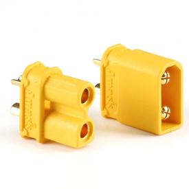 XT30U 2mm Power Connectors for 30A Continuous Applications Amass